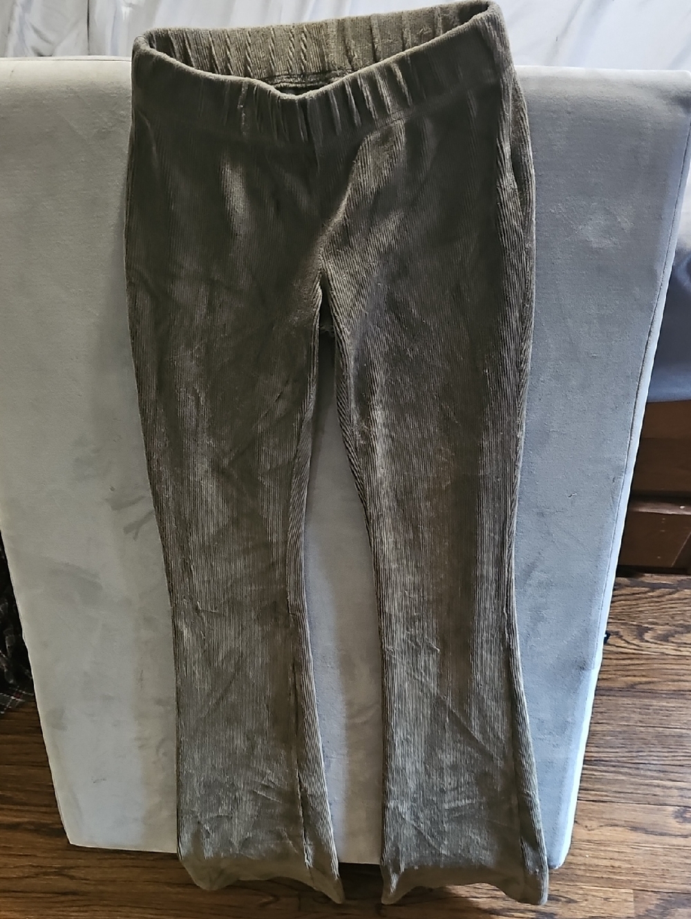 wild fable Olive Green Ribbed Corduroy Boot Cut Pants